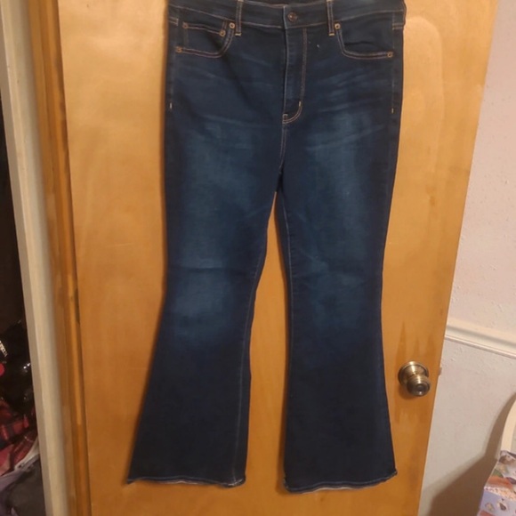 American Age Indigo Flare Jeans - Picture 1 of 5